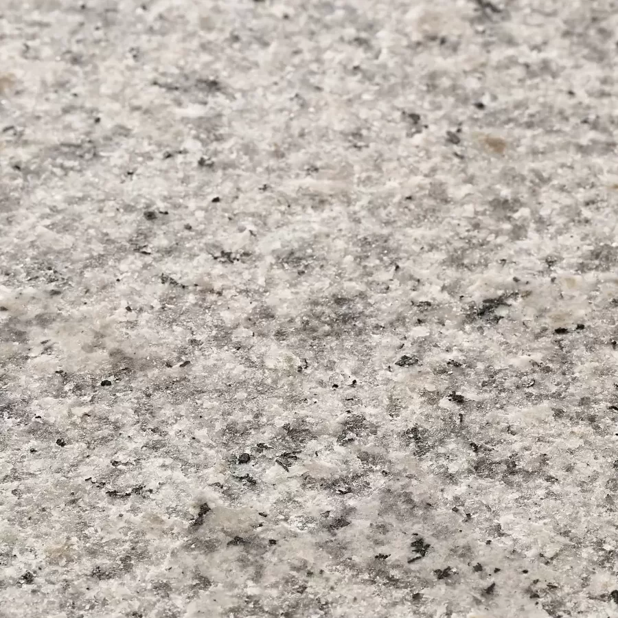 Flamed White Granite